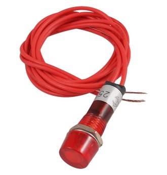 Индикаторная лампа красная с кабелем Арт. 0005120133-BT