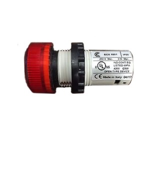 Цоколь лампы индикации красный ECX 1051 Арт. 65325033