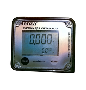 Счетчик отработки и чистого масла Benza L1